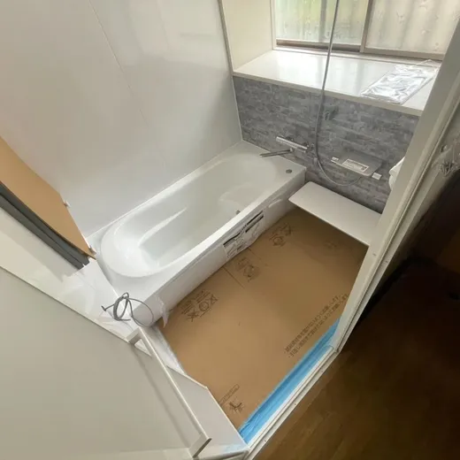 交換したユニットバス